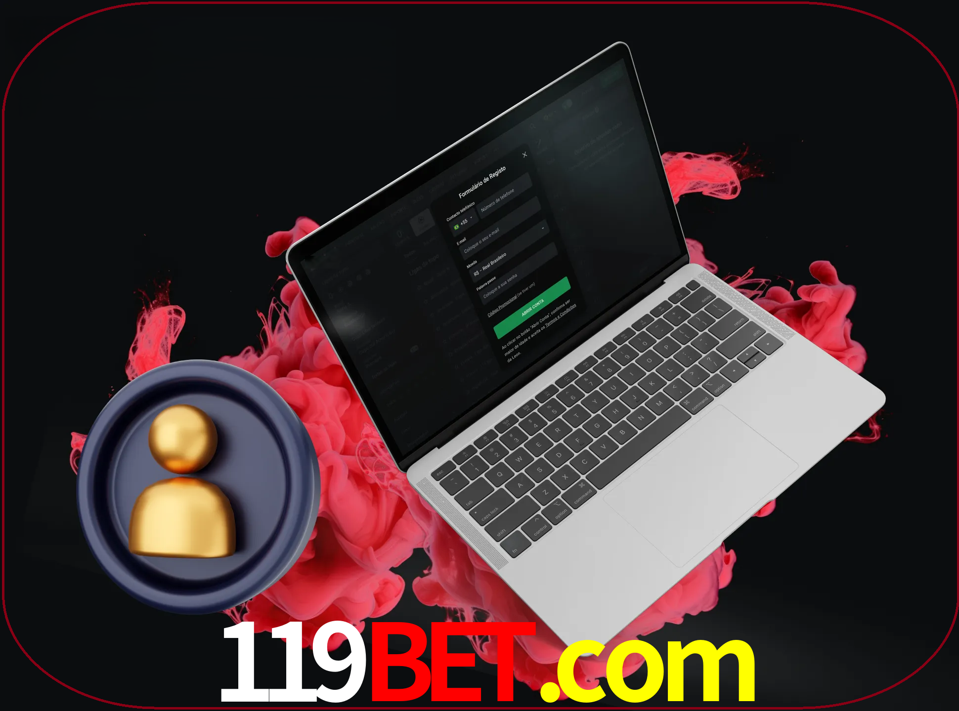 No cabeçalho do site 119bet, clique no botão que o levará a um formulário especial onde terá de introduzir as suas informações actuais.
