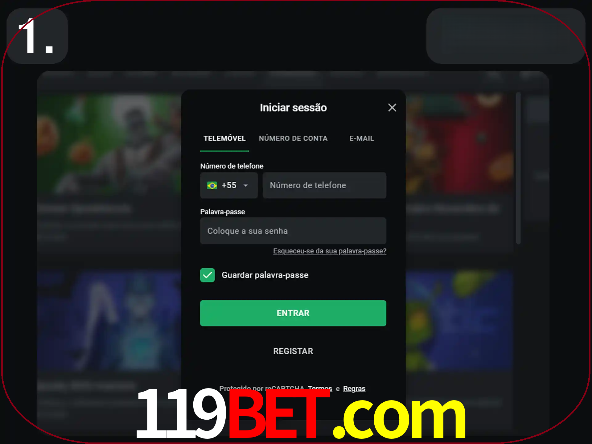 Acesse o site.